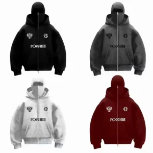 balaclava hoodie con diseño personalizado